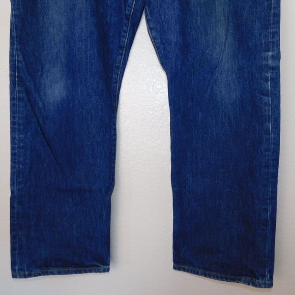 Levis 501 XX Jeans Size 40 x 30 Denim 5 Pocket Indigo Blue Casual Button Fly - Picture 7 of 10